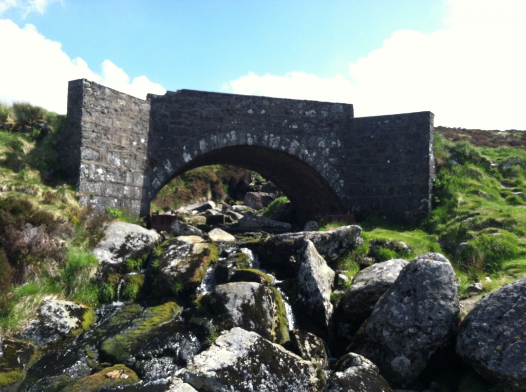 Bridge from PS I love you movie Wickow Mountains Dublin Ireland