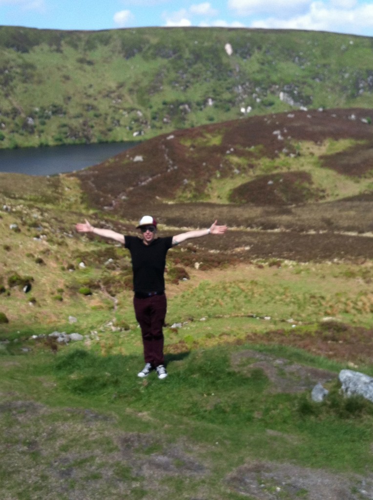 backpacking wicklow mountains ireland eddie arms spread guinness lake